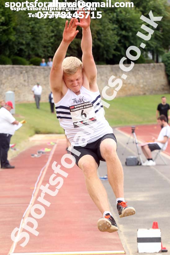 Mens decathlon, EAP International Combined Events, Hexham, Northumberland. Photo: David T. Hewitson/Sports for All Pics